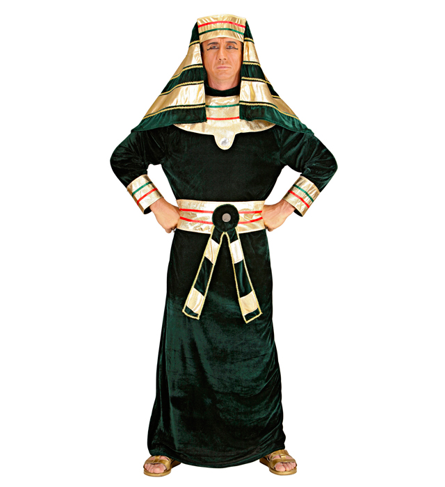 "PHARAON" (tunique avec collar, ceinture, couvre-chef)