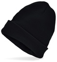 "CHAPEAU BONNET NOIR" simil laine