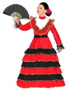 "FEMME DE SEVILLE" (robe avec jupon, ceinture)