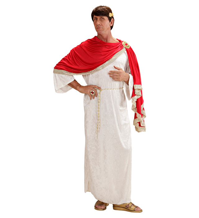 "MARC AURELE" (tunique avec toge, ceinture, couronne de laurier)