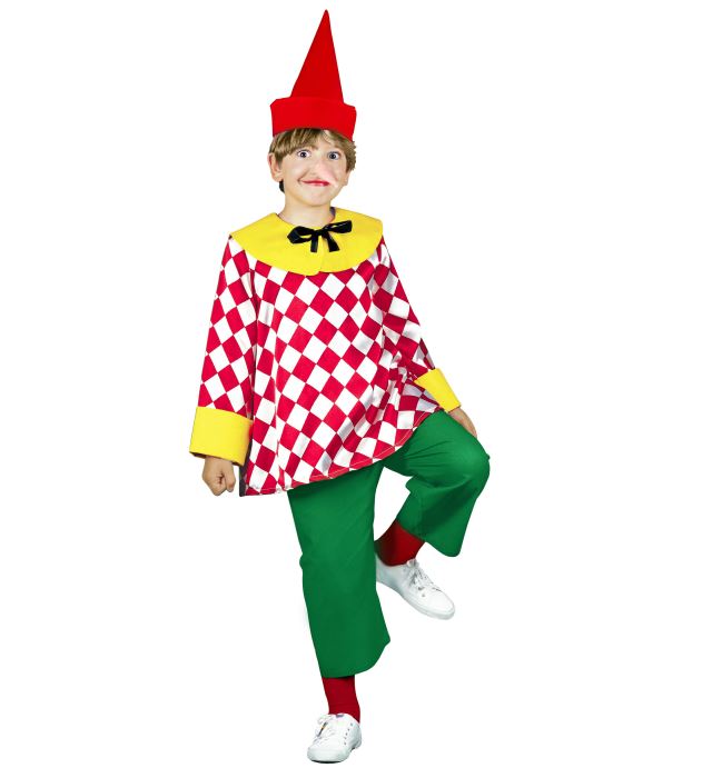 "MARIONNETTE" (casaque, pantalon, chapeau, nez)