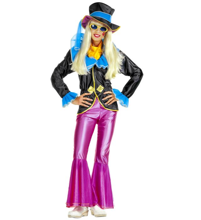 "HIPPIE FILLE" (veste, pantalon, chapeau, foulard)
