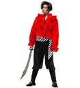"PIRATE DES CARAIBES" (chemise, pantalon, ceinture, cache-oeil, boucles pour les chaussures)
