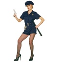 "POLICIERE" (robe, ceinture, chapeau)