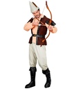 "ROBIN DES BOIS" (chemise, gilet, pantalon, chapeau, surbottes)