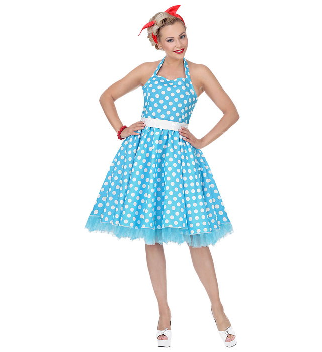 [48352] "MODE 50's" (robe avec jupon, ceinture) (M)