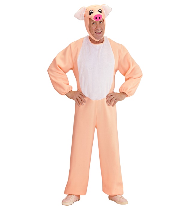 "COCHON" (costume, couvre-chef avec masque)