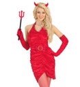 "DIABLESSE" (robe, ceinture, gants, cornes)