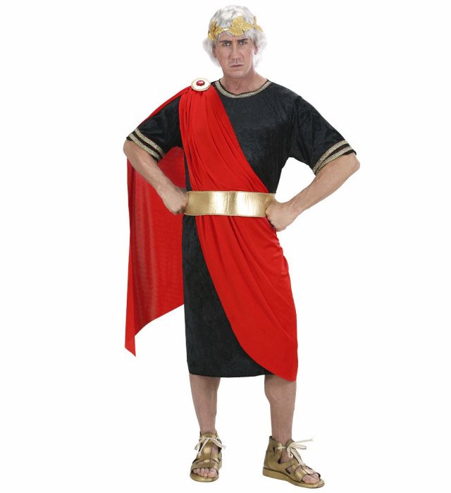 "NERON" (tunique, ceinture, couronne de laurier)