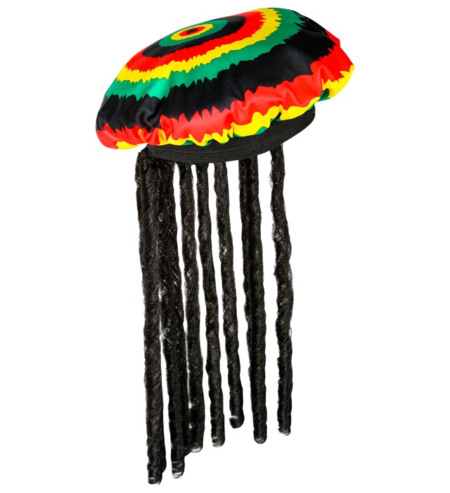 [01899] "BONNET RASTA AVEC DREADLOCKS"