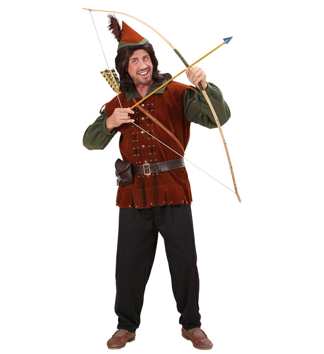 "ROBIN DES BOIS" (manteau, pantalon, ceinture, chapeau)