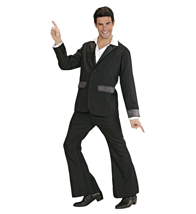 "COSTUME PARTY NOIR" (veste, pantalon)