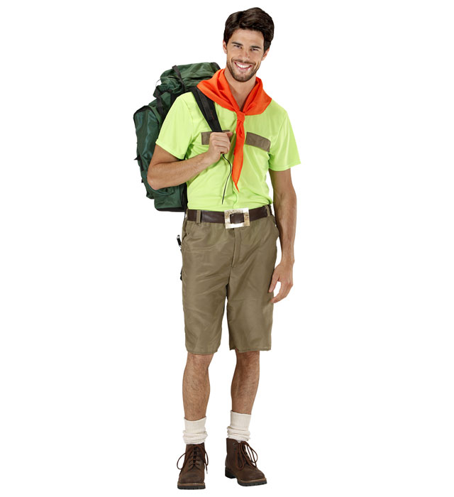 "BOY SCOUT" (chemise, shorts, ceinture, écharpe)