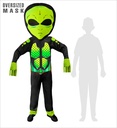 "EXTRATERRESTRE" (salopette, masque surdimensionné)