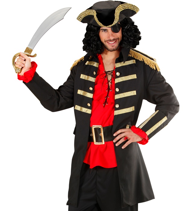 [89292] "CAPITAIN PIRATE" (manteau, chapeau) (M)