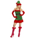 "ASSISTANTE DU PÈRE NOEL" (robe, ceinture, chapeau)