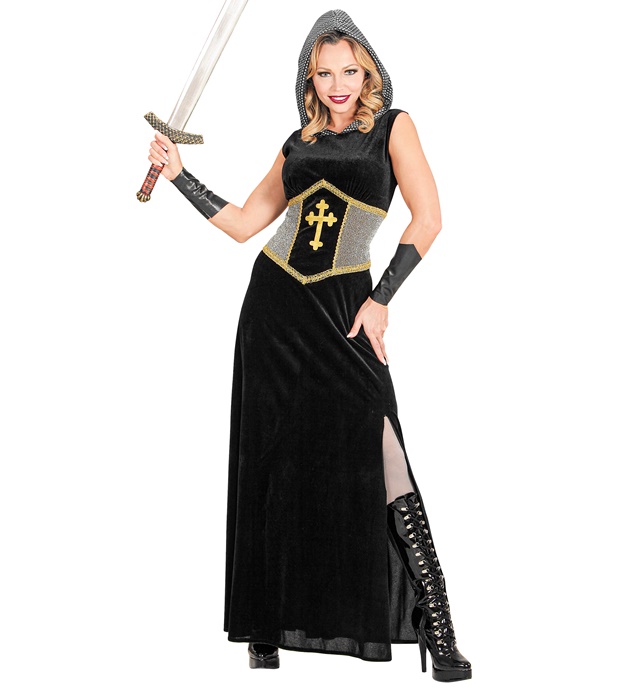 "CHEVALIER" (robe à capuche, brassards)