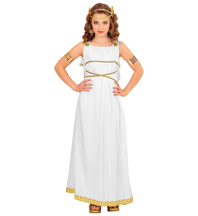 [02906] "DEESSE GRECQUE" (robe, couronne de laurier) (5-7 ans)