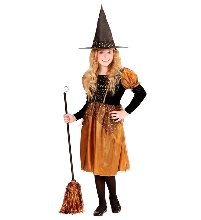 "SORCIERE" (robe, chapeau)