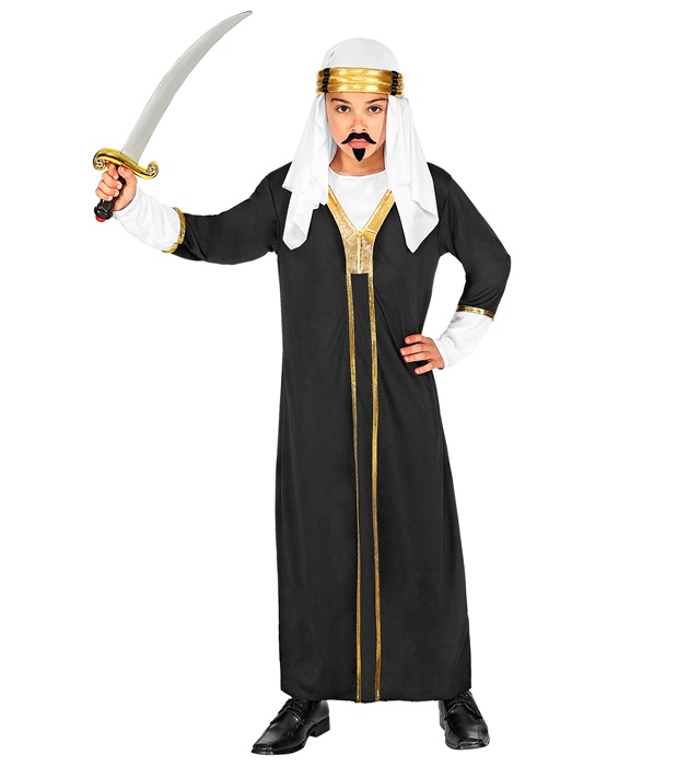 [00276] "SULTAN" (robe avec manteau, couvre-tête) (5-7 ans)