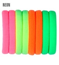 Set de "8 ELASTIQUES A CHEVEUX FLUO" ass de 4 coloris