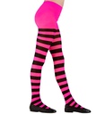 "COLLANT RAYE NOIR/ROSE " 70 DEN