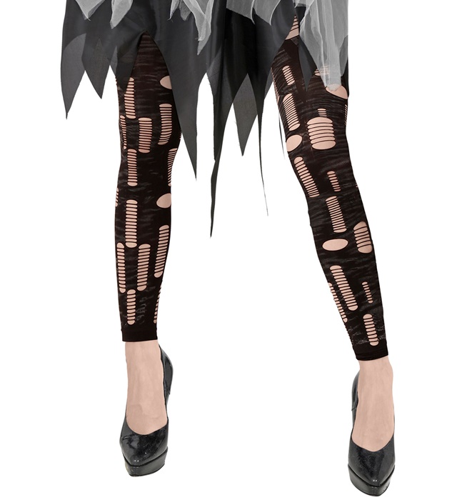 [01278] "LEGGINGS LAMBEAUX ZOMBIE" (Taille unique adulte)