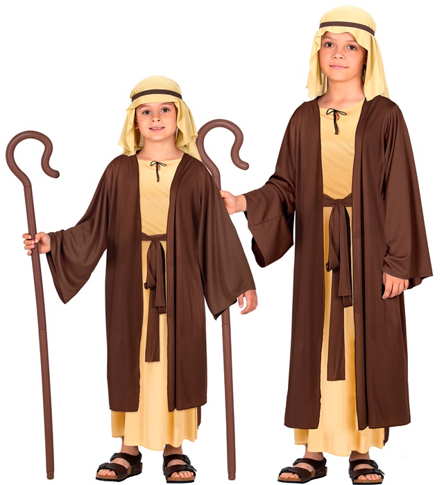 [02945] "JOSEPH" (robe avec longue veste, ceinture, couvre tête) (4-5 ans)