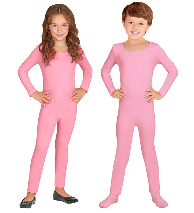 [04556] "JUSTAUCORPS À MANCHES LONGUES ROSE CLAIR" (4-7 ans)