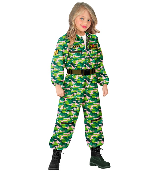 [05055] "PILOTE DE CHASSE" (combinaison, ceinture) (4-5 ans)