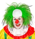 "CALOTTE CLOWN AVEC CHEVEUX VERTS" en boite