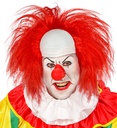 "CALOTTE CLOWN AVEC CHEVEUX ROUGES" en boite
