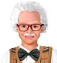 "COIFFURE GRAND PERE AVEC MOUSTACHE ET LUNETTES" en boite