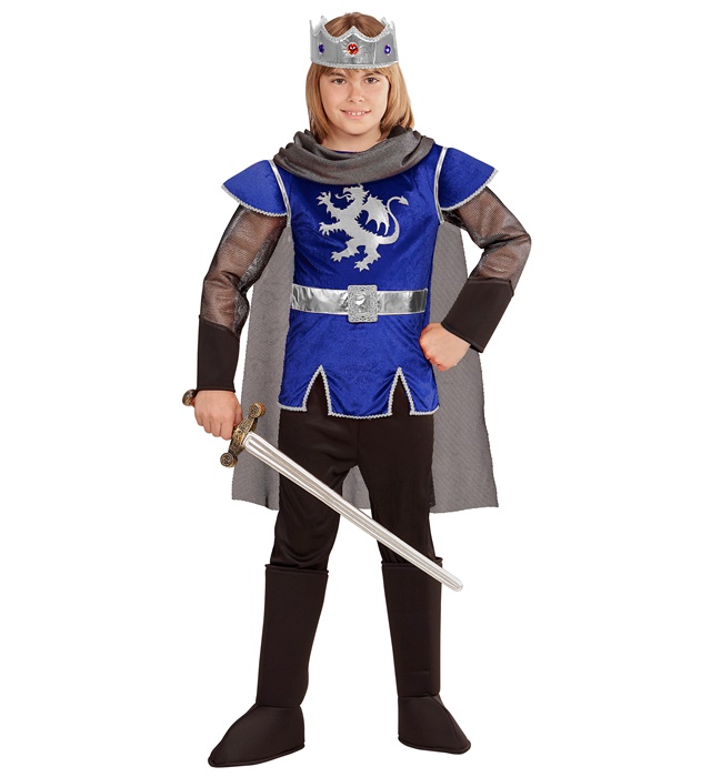 "ROI ARTHUR" (casaque, pantalon, couvre-bottes, couronne, cape)