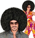 "PERRUQUE AFRO SURDIMENSIONNEE NOIRE" en boite