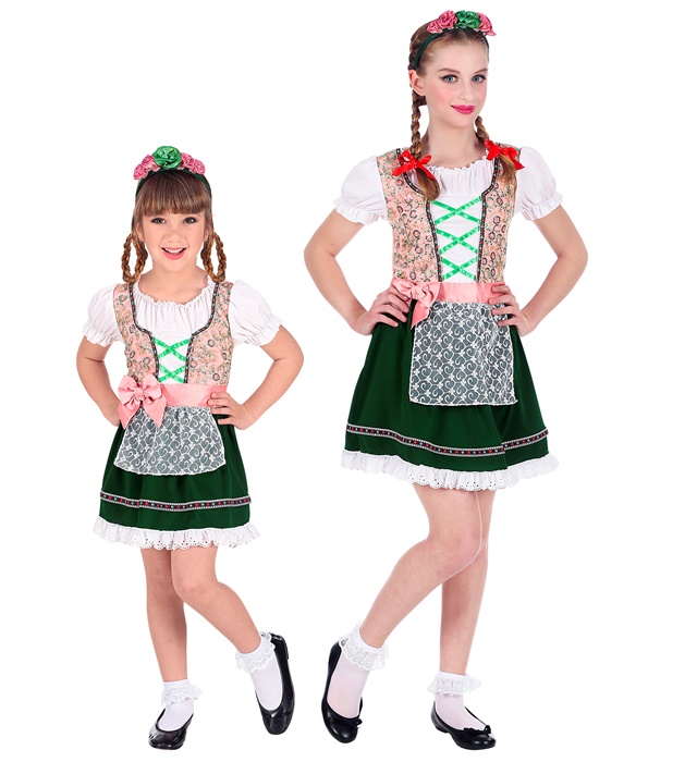 "BAVAROISE" (dirndl, bandeau)