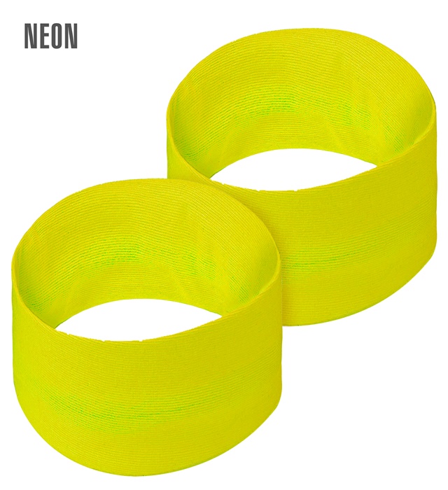 paire de "POIGNETS NEON JAUNE"