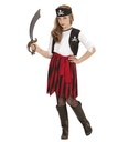 "FILLE PIRATE" (robe avec veston, ceinture, bandeau)