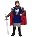 "CHEVALIER" (manteau avec cape, ceinture, capuche)