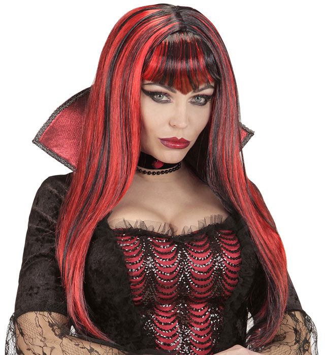 "PERRUQUE FEMME VAMPIRE" en boite