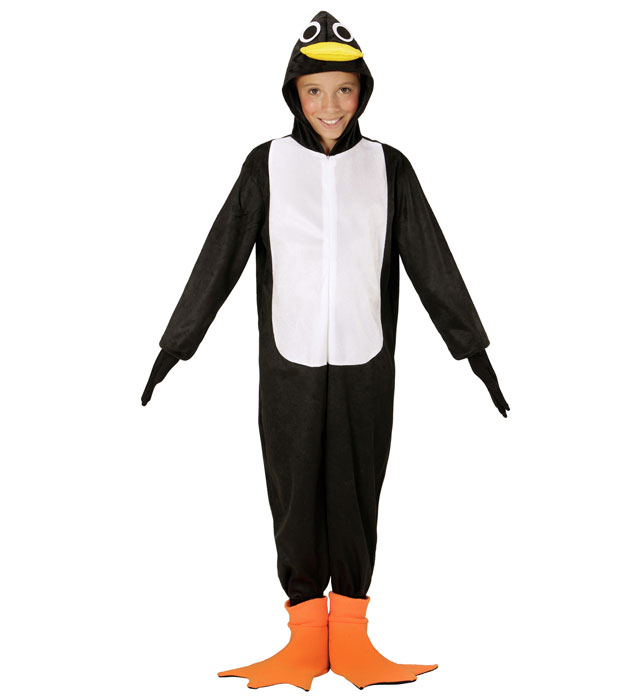 [08655] "PINGOUIN" (combinaison à capuche avec masque) (4-5 ans)