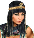 "PERRUQUE IMPERATRICE EGYPTIENNE AVEC BANDEAU SERPENT PERLE" en boîte