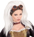 "PERRUQUE STEAMPUNK AVEC LUNETTES" en sachet