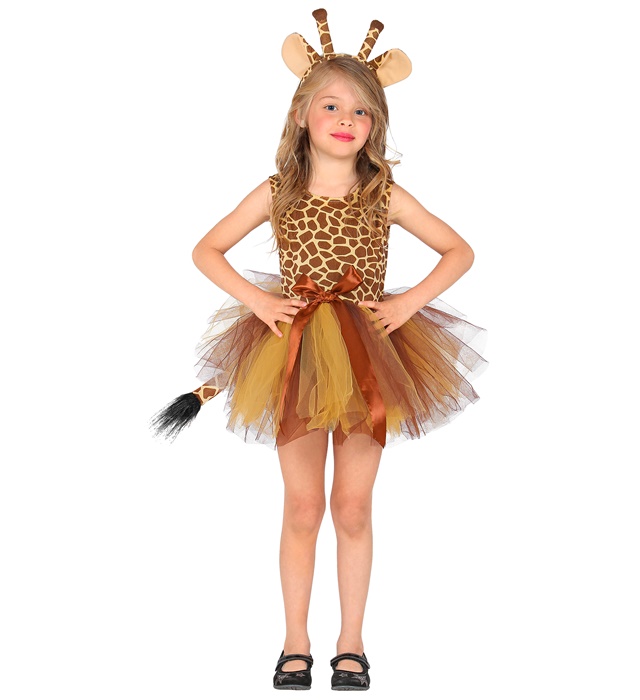 [10361] "GIRAFE" (robe tutu, couvre - chef) (3-4 ans)