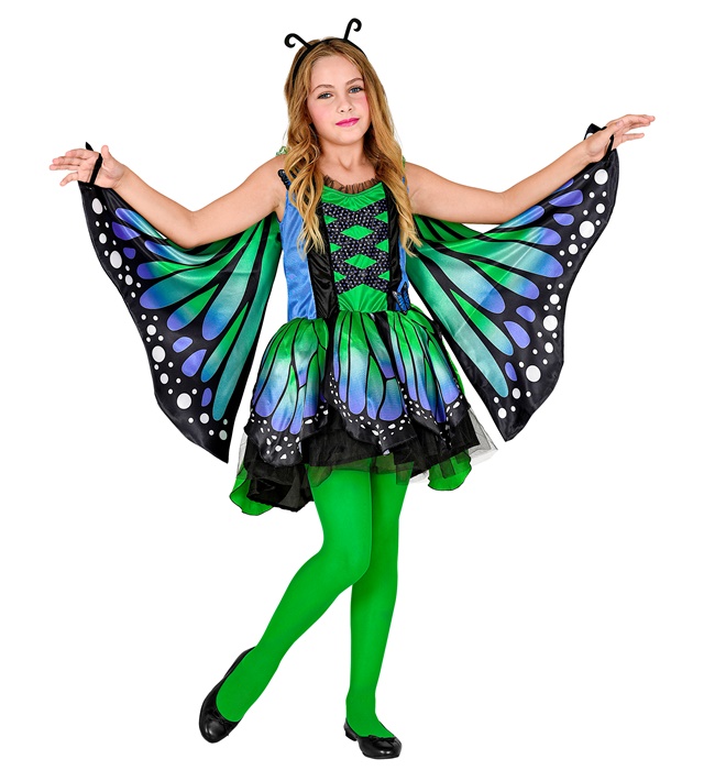 "PAPILLON" (robe avec tutu, ailes, antennes)