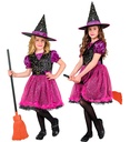 "SORCIERE" (robe, chapeau)