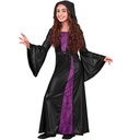 "SORCIÈRE" (robe à capuche et broche en forme d’araignée)