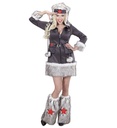 "NIKITA" (robe, chapeau, jambières)