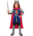 "ROI" (manteau avec cape, ceinture, manchettes, couronne, couvre bottes)