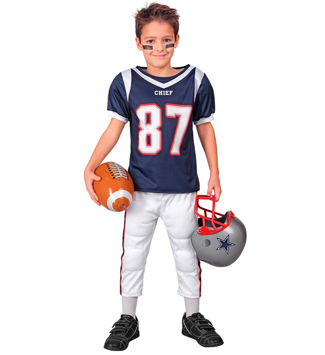 "JOUEUR FOOTBALL AMERICAIN" (t-shirt rembourré, pantalon rembourré)